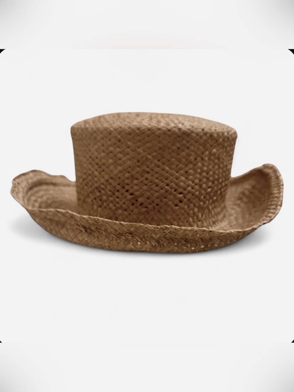 VIVIENNE WESTWOOD WORLD’S END straw John Bull hat